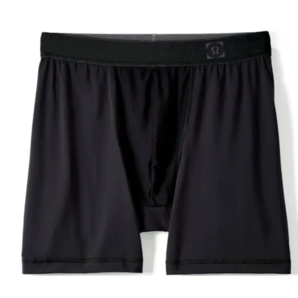 Lululemon Athletica Men's Black Always In Motion Boxer Briefs Small